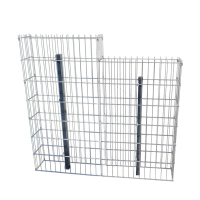 Gabionenzaun Premium Plus, verzinkt