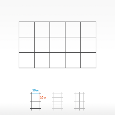 Gitter 50 x 30 cm