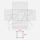Gabione 100 x 70 x 50 cm 
