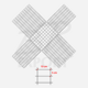 Gabione 100 x 70 x 100 cm 