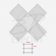Gabione 100 x 100 x 100 cm 
