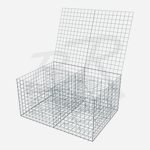 Gabione 200 x 150 x 100 cm 