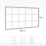 Gitter 50 x 30 cm