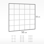 Gitter 50 x 50 cm